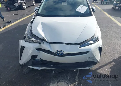 2021 Toyota Prius Xle z USA, uszkodzony, nr VIN JTDKAMFU7M3138534
